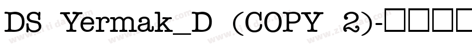 DS Yermak_D (COPY 2)字体转换